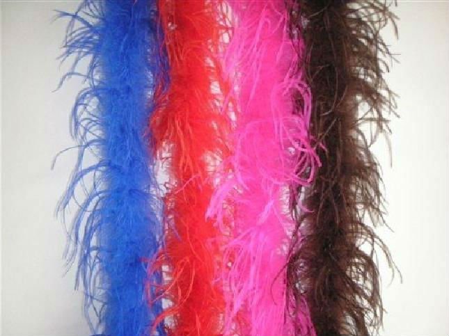 Dyed  Feather boa