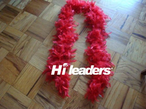Dyed feather boa