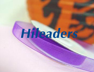Purple Sheer organza ribbon